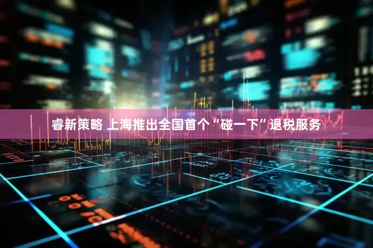 睿新策略 上海推出全国首个“碰一下”退税服务